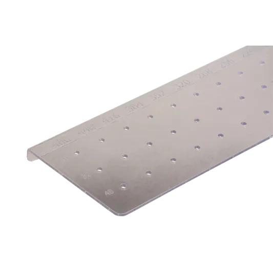 Bormal Håndtak 512x64mm Hull Ø2mm Nylon Transparent