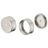 Garderoberørholder Teka Ø25mm Nikkel