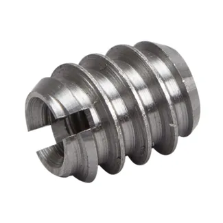 Innskruingsmuffe M6x12x15mm Stål Ubehandlet