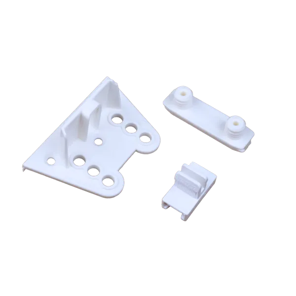 Blindfeltbeslag Justerbart Høyde/Side 3-Delt Hvit