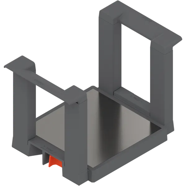 Tallerkenholder Blum Ambia-Line grå