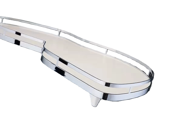 Hjørnekarusell Kesseböhmer LeMans 2 Hvit/Krom