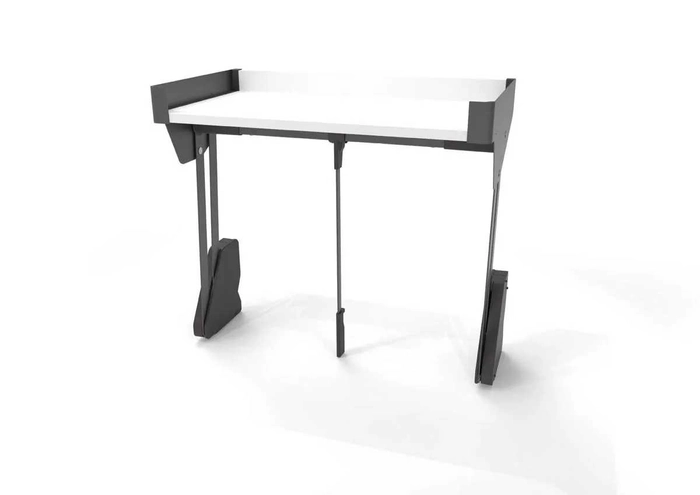 Garderobelift Kesseböhmer Conero Topplate 12kg Svart