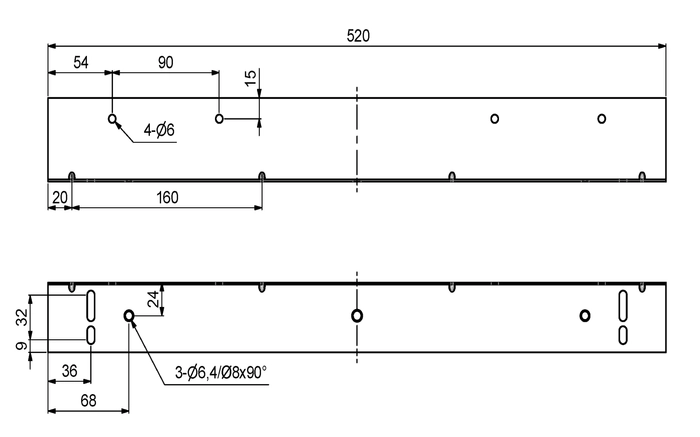 Opphengsbrakett For Hvitevarer Hvit