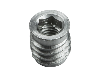 Rampamuffe M8x14x15mm Stål Ubehandlet