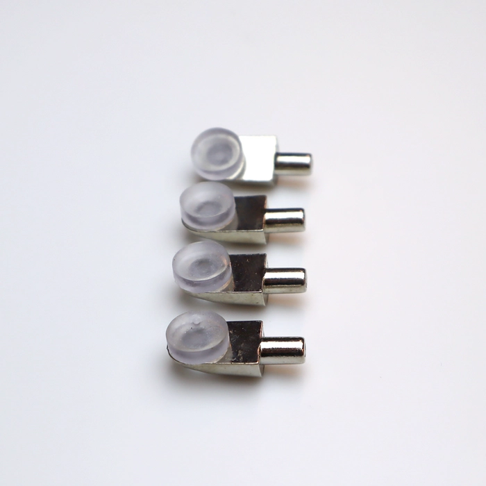 Hyllebærer Stål Nikkel 4stk