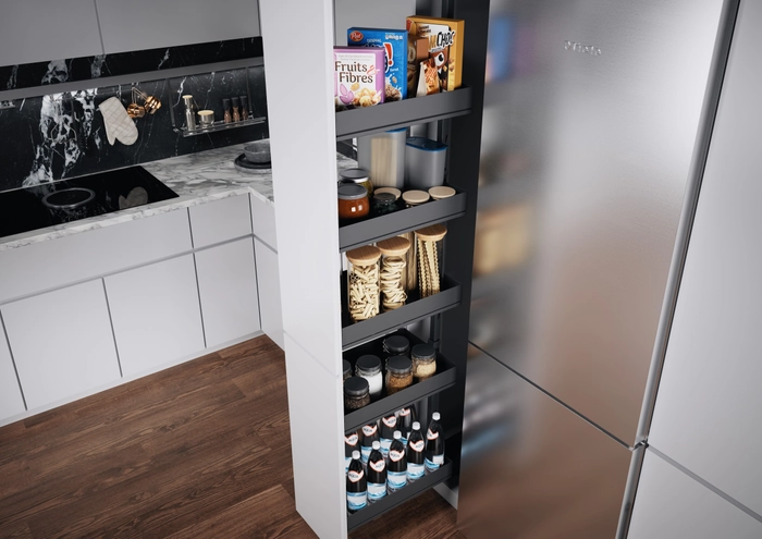 Høyskapsuttrekk Kesseböhmer Dispensa Pure  Antasitt