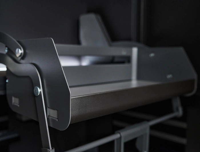 Overskapsuttrekk Kesseböhmer iMove Singel 600mm Antrasitt